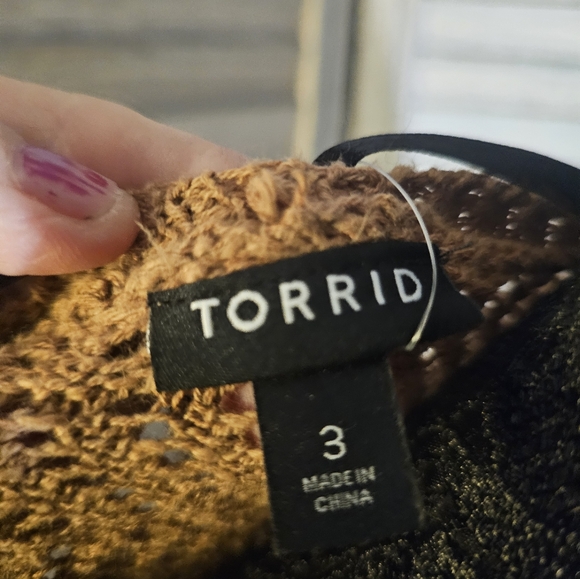 Torrid sweater knit cardigan - Picture 5 of 7